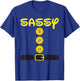Sassy-Dwarf Halloween Costume Color Family Matching Dwarf T-Shirt - T-Shirt | Royal