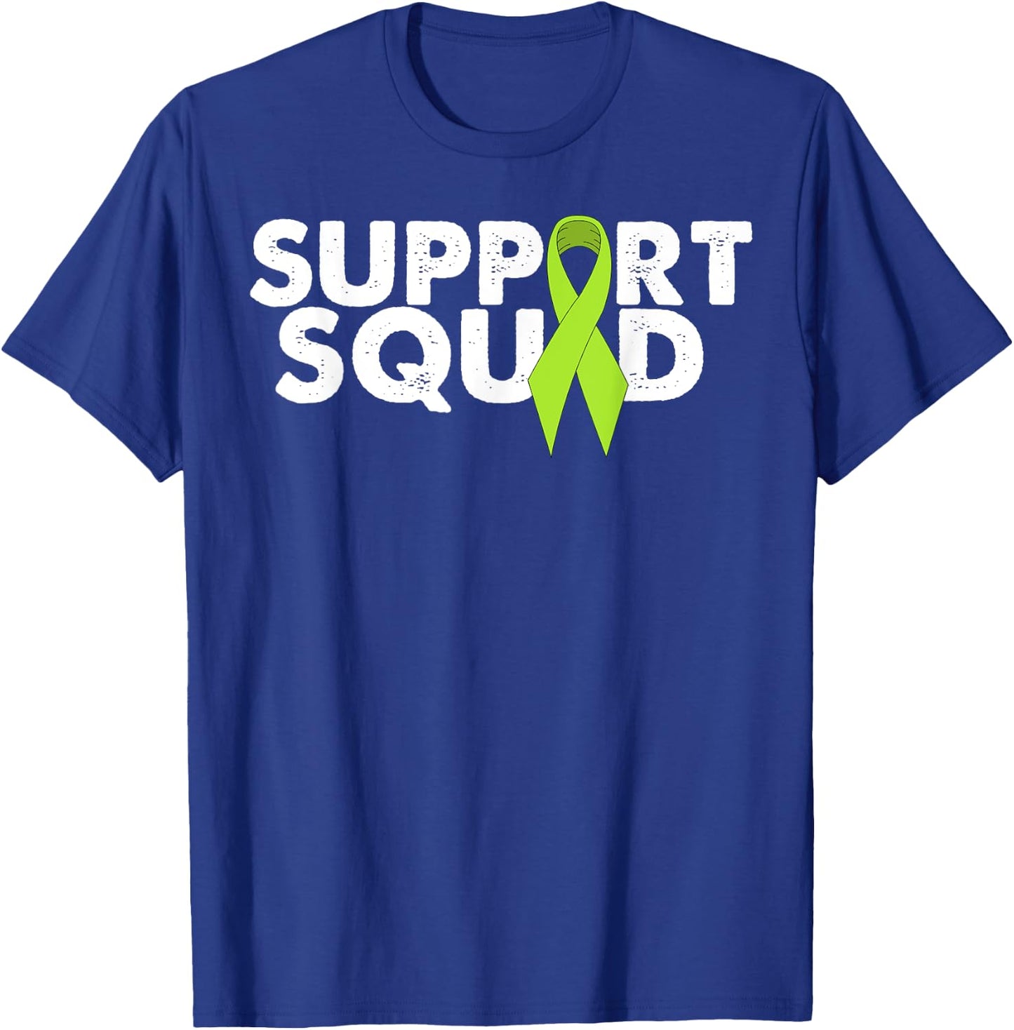 Lymphoma Awareness Support Squad T-Shirt - T-Shirt | Royal