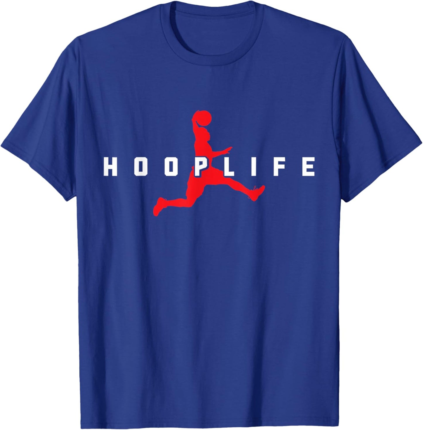 Basketball Hoop Sports Ball Trainer Baller Basketball Player T-Shirt - T-Shirt | Royal