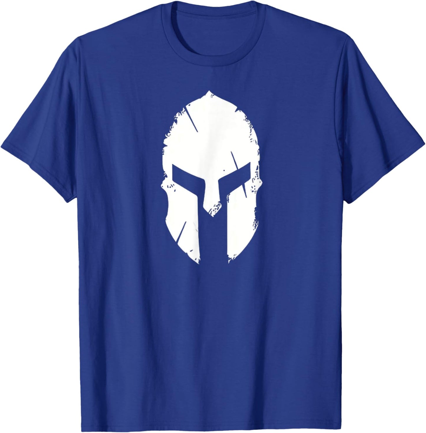 Spartan Helmet - Ancient Greece Inspired Warrior Emblem T-Shirt - T-Shirt | Royal