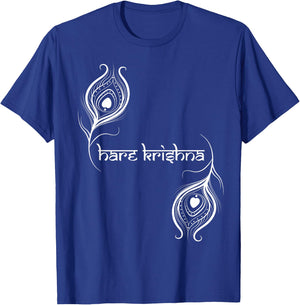 Hare Krishna Krishna Designer T-Shirt - T-Shirt | Royal