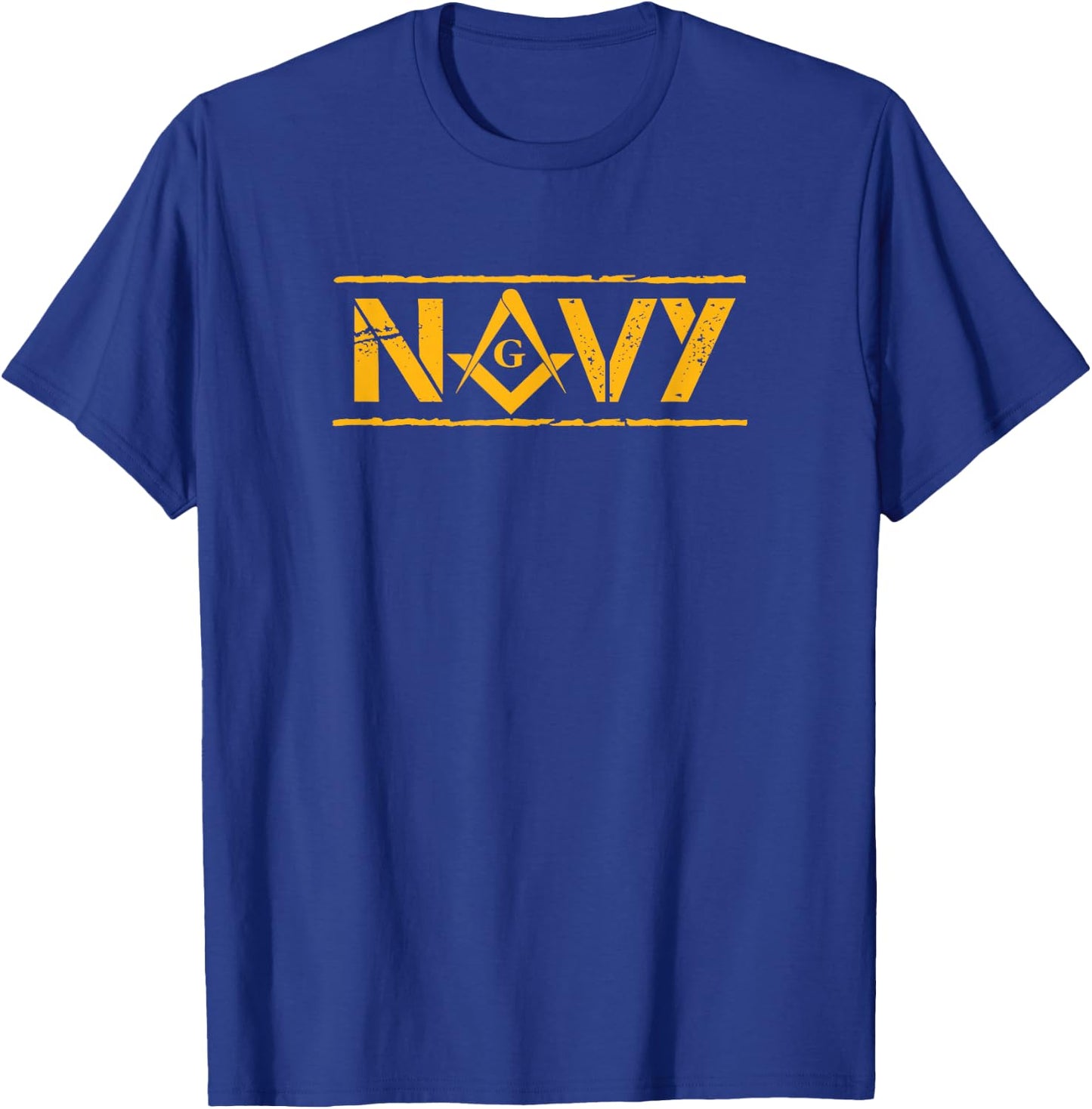 Navy Mason by Kuyang Freemason T-Shirt - T-Shirt | Royal