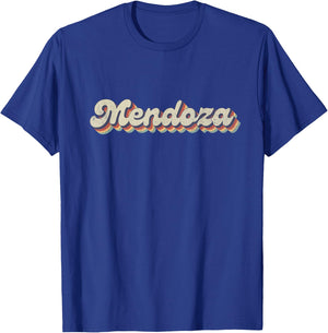 70's 80's Retro City - Vintage Mendoza T-Shirt - T-Shirt | Royal