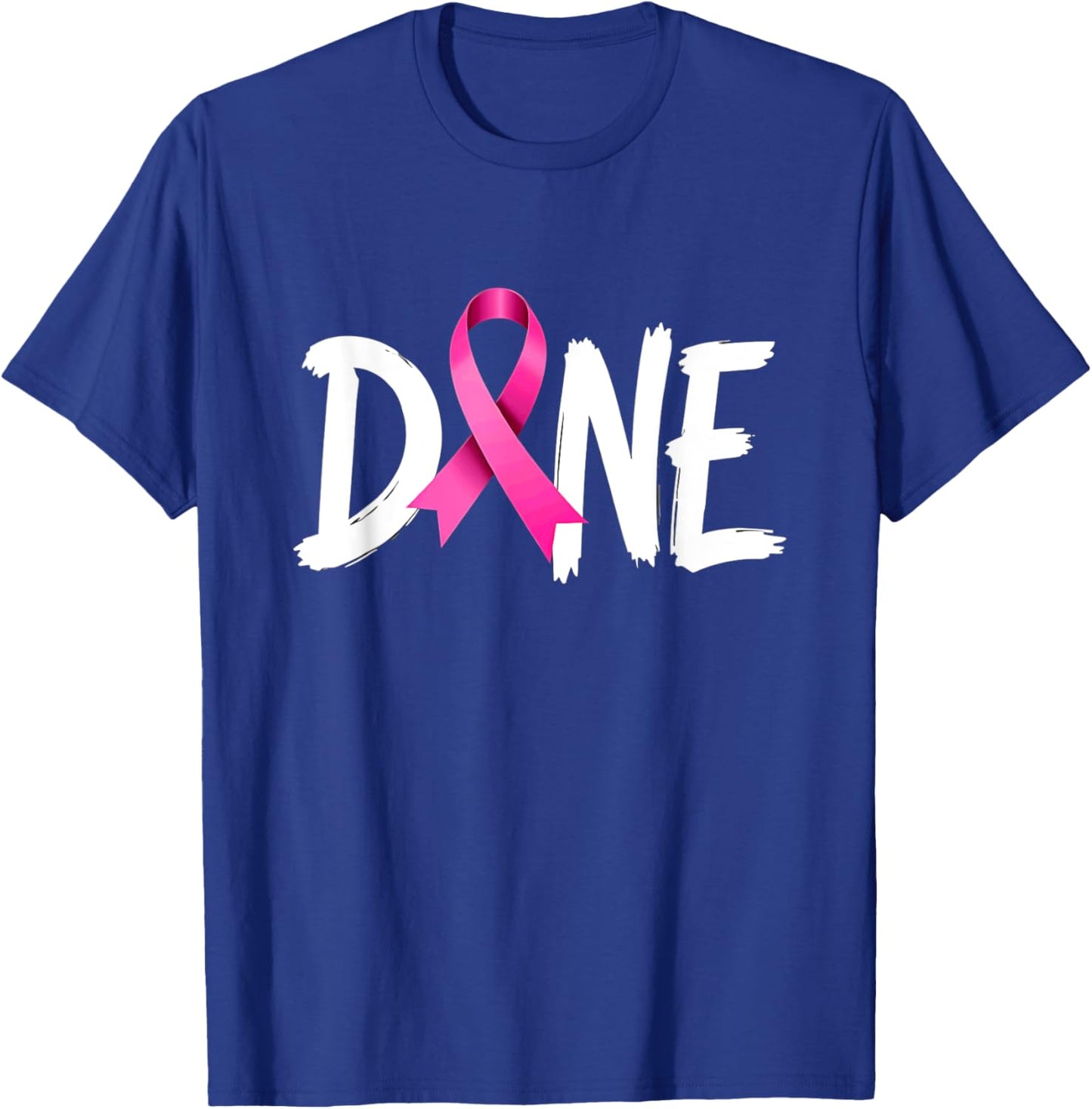Last Day Of Chemo Radiation Treatment Breast Cancer Done T-Shirt - T-Shirt | Royal