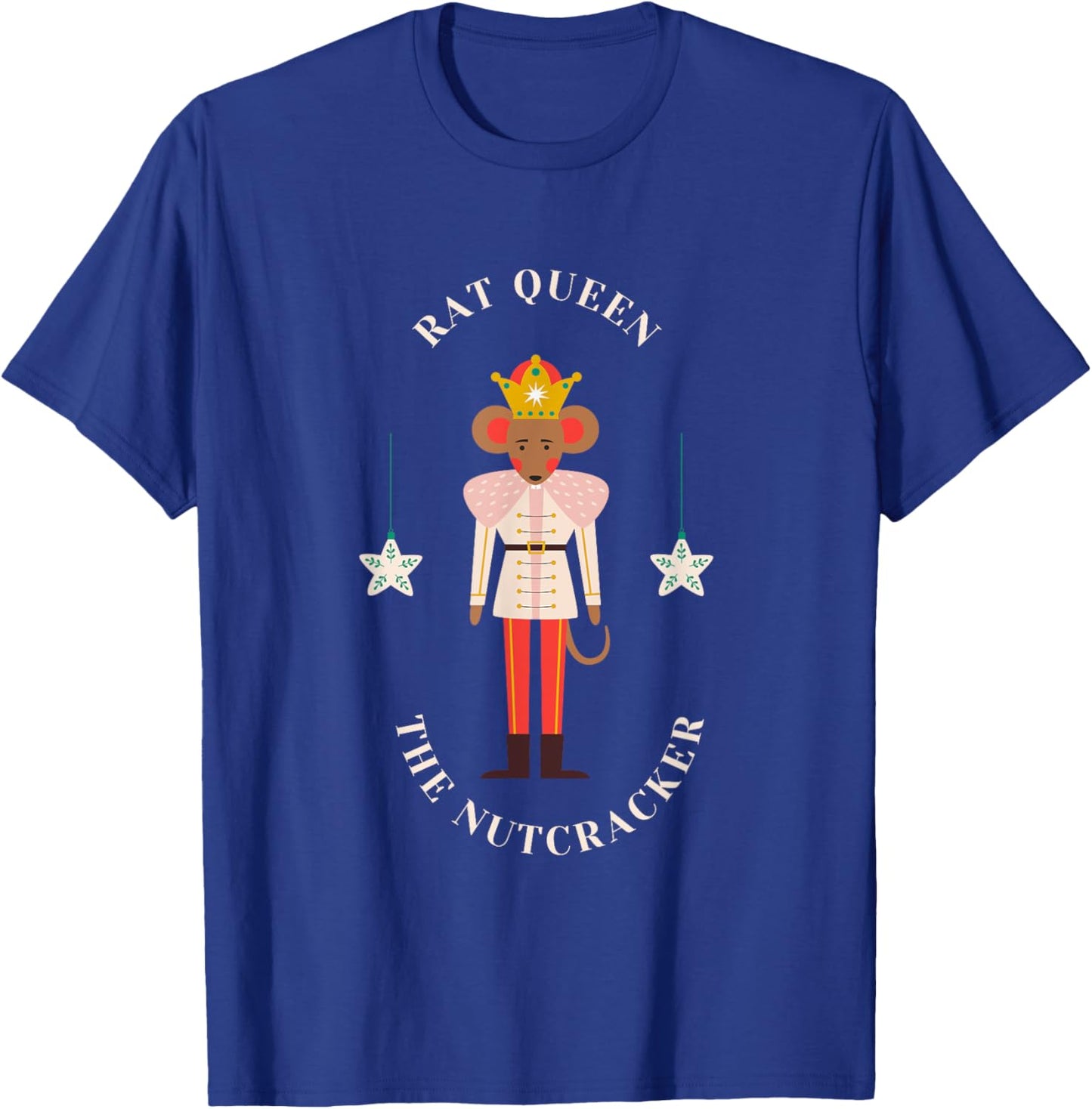 RAT QUEEN THE NUTCRACKER Christmas Ballet Mouse Graphic T-Shirt - T-Shirt | Royal