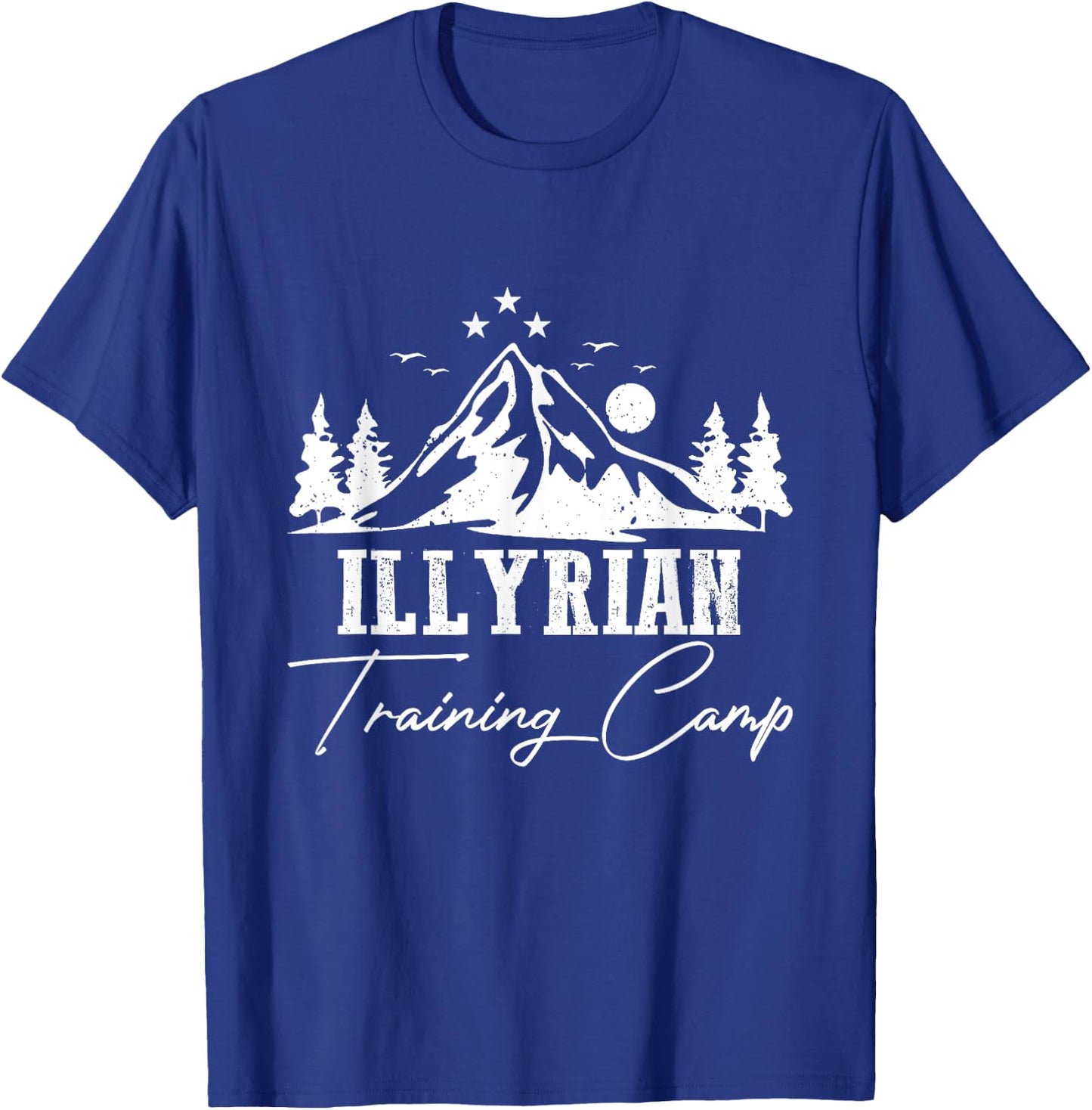 Camping Illyrian Training Camp Lover Summer Vacation T-Shirt - T-Shirt | Royal