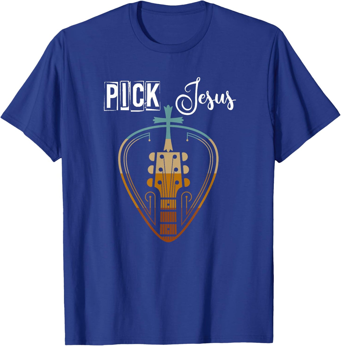 Pick Jesus T-Shirt - T-Shirt | Royal