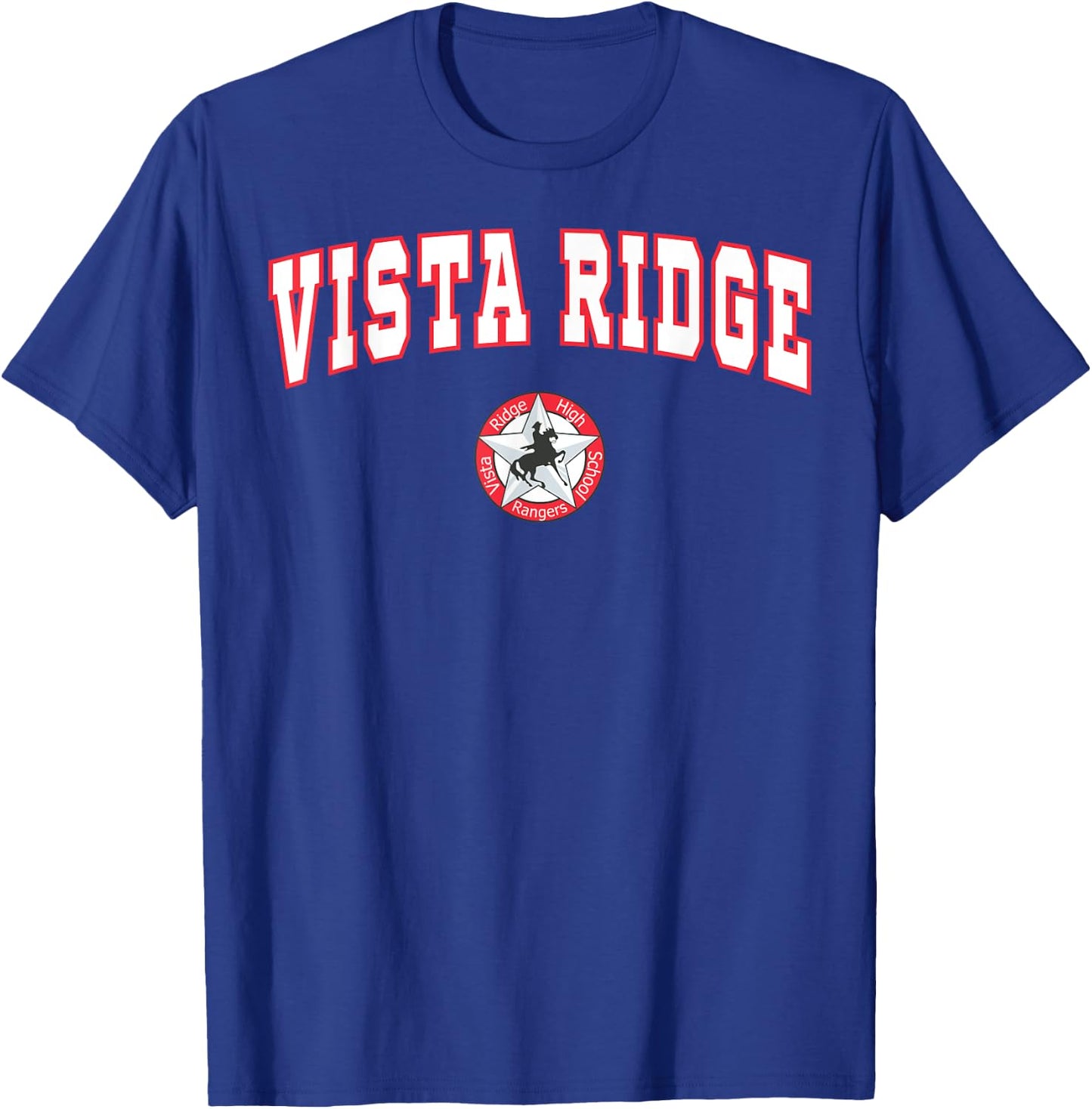 Vista Ridge High School Rangers C2 T-Shirt - T-Shirt | Royal