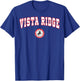 Vista Ridge High School Rangers C2 T-Shirt - T-Shirt | Royal