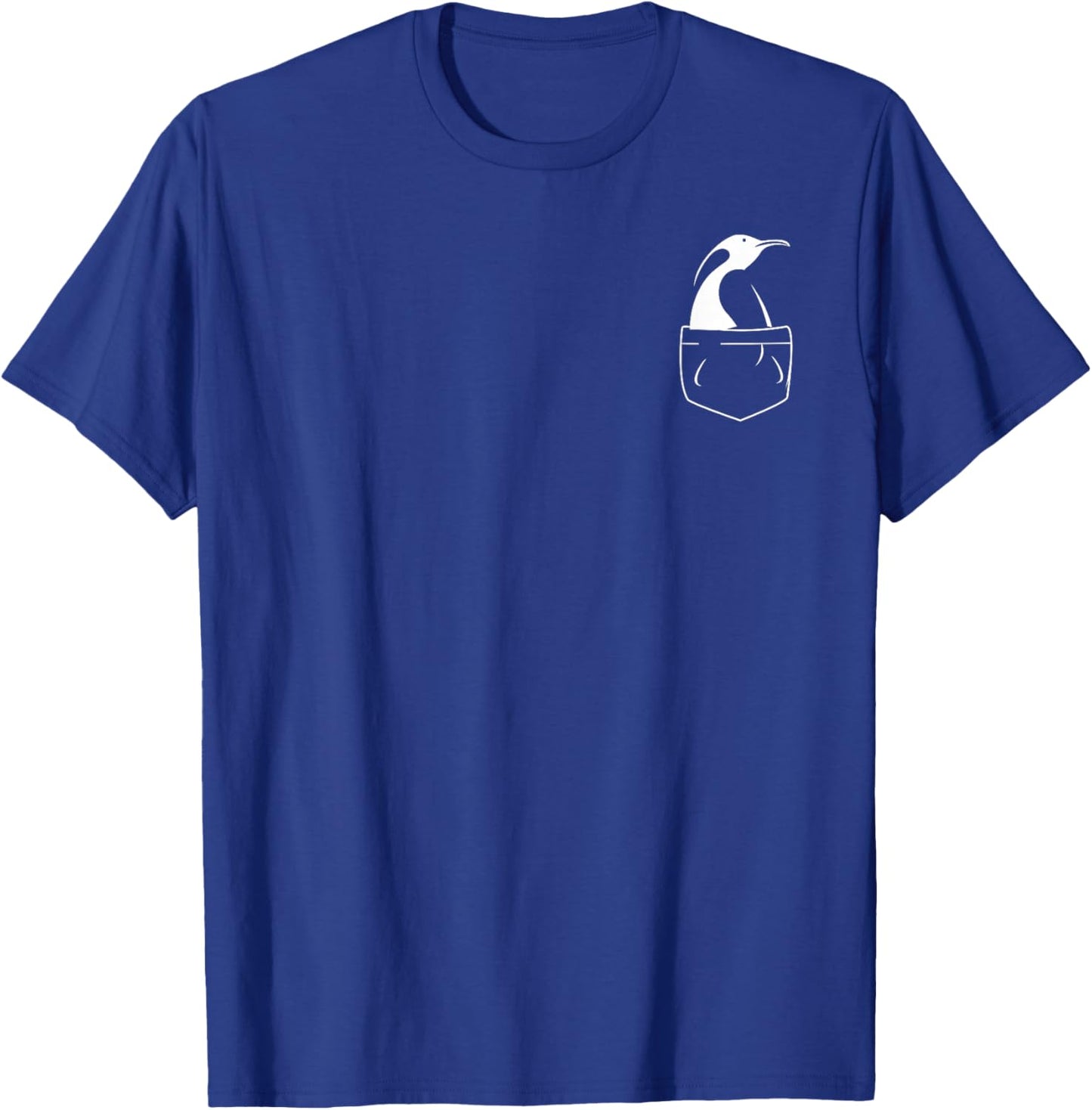 Penguin Logo Pocket T-Shirt - T-Shirt | Royal