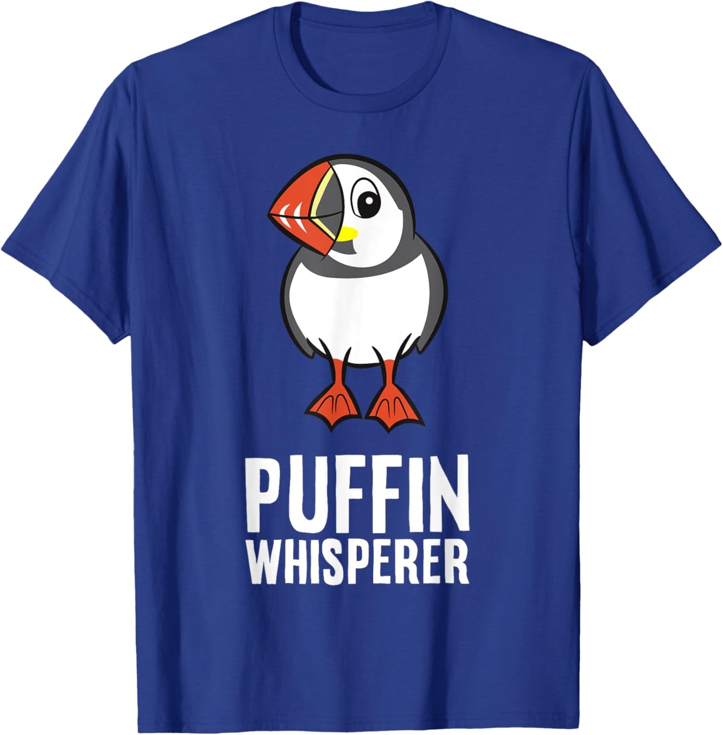 Puffin Whisperer T-Shirt - T-Shirt | Royal