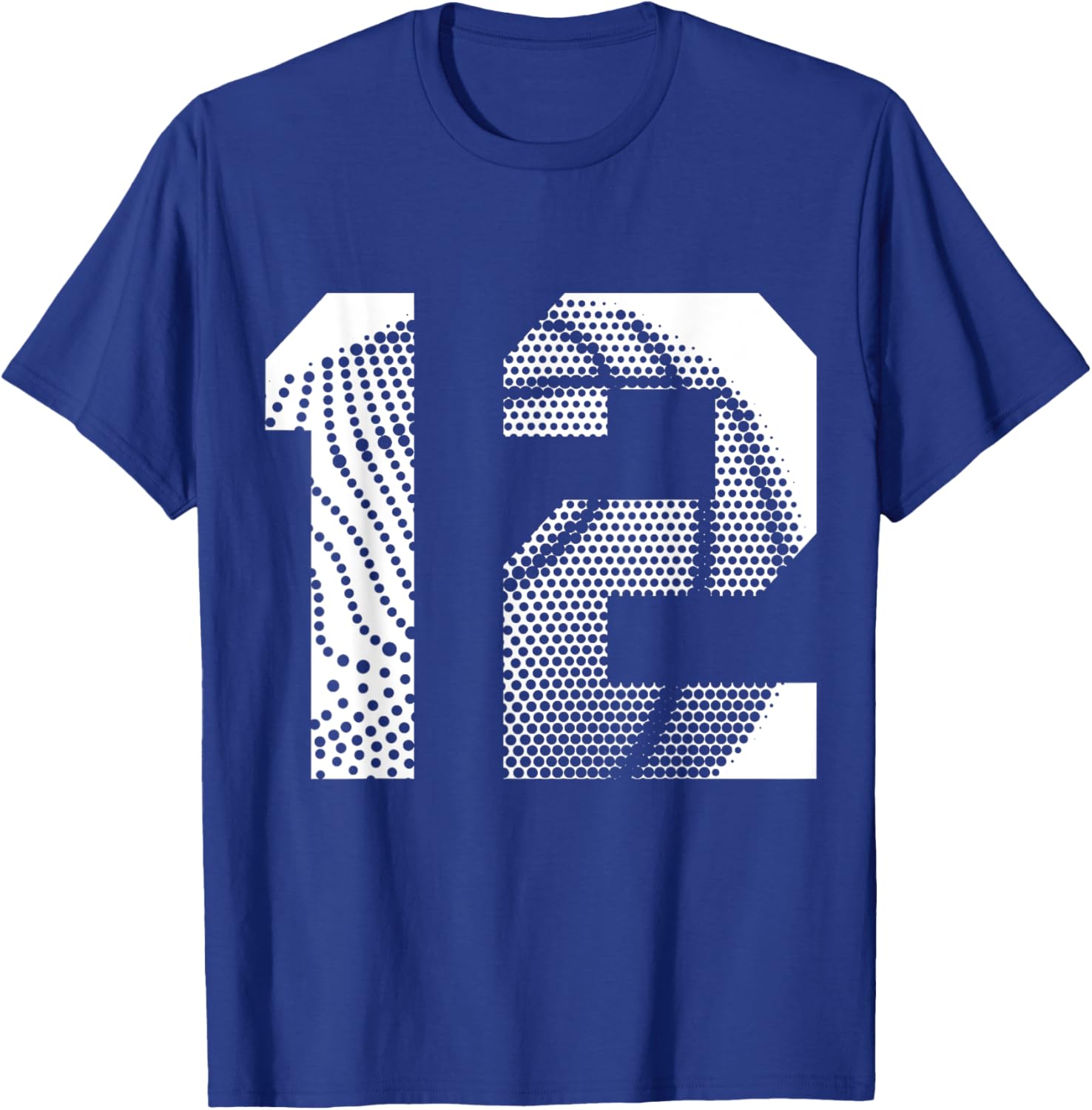 12th Birthday Boy Basketball Player Basketball 12 Years Old T-Shirt - T-Shirt | Royal