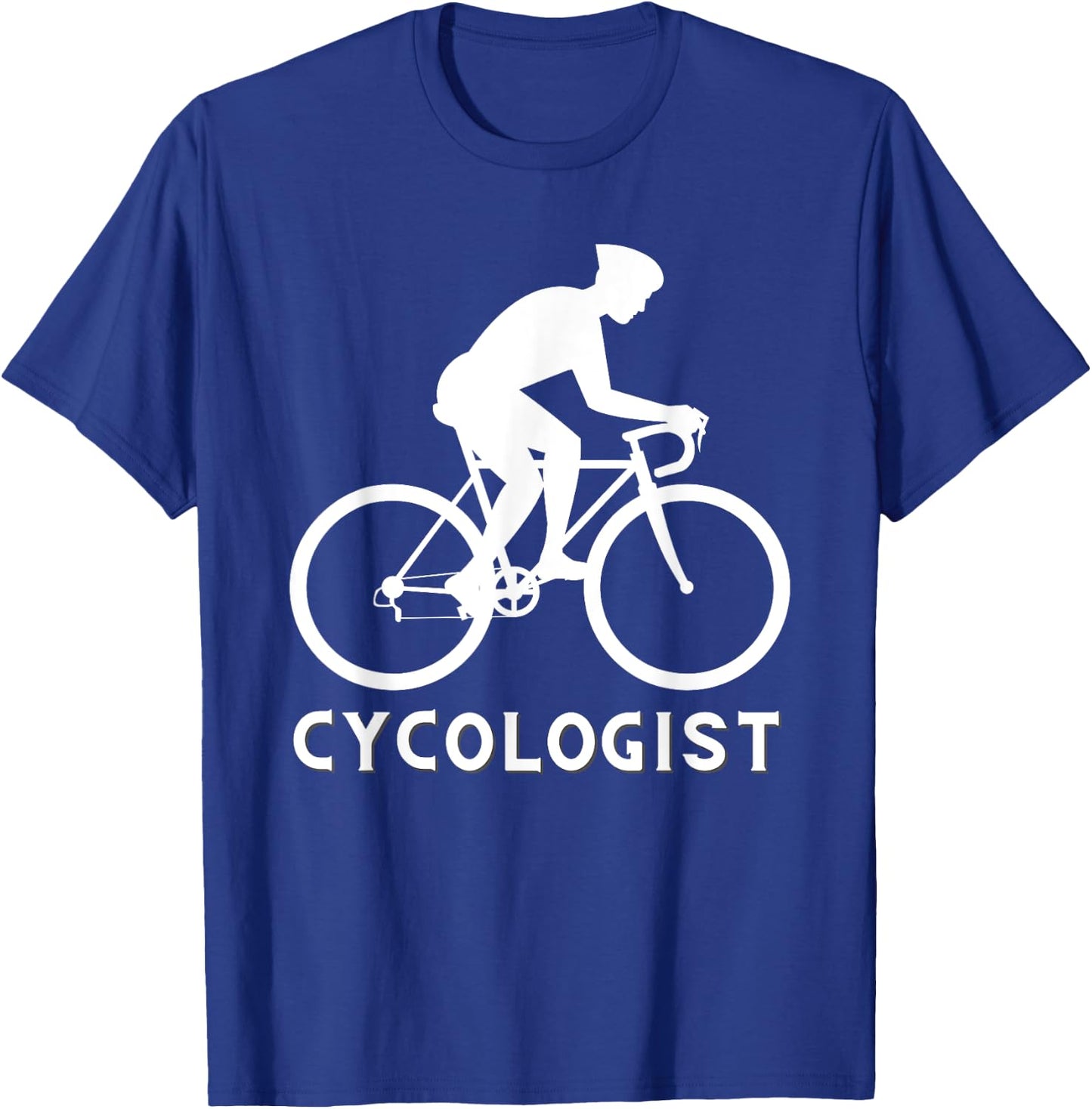 Cycologist - Funny Cycling Cyclist & Racing Bicycle T-Shirt - T-Shirt | Royal