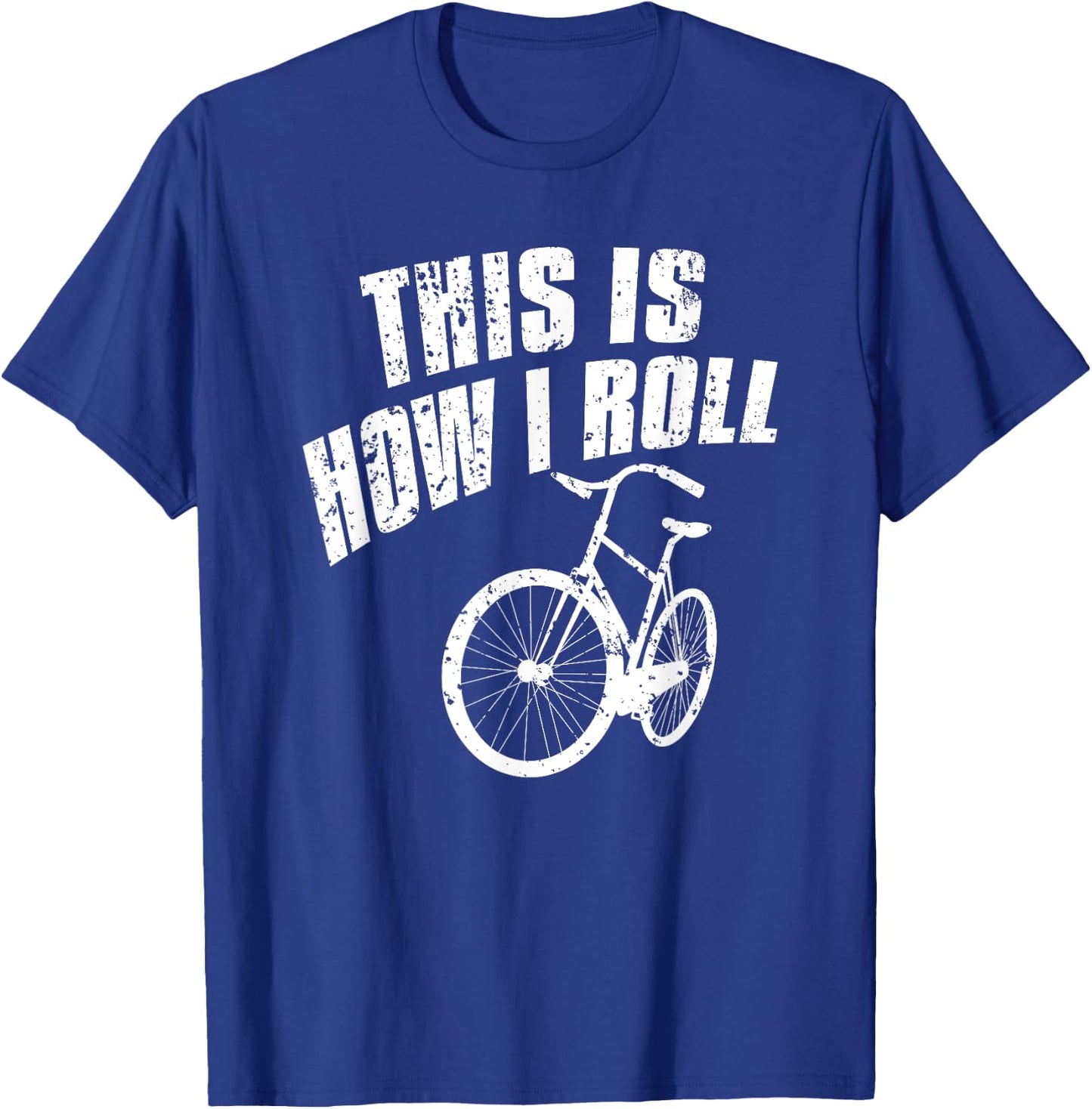 Funny bike lovers gift so roll beach cruiser Men Women Girls Kids T-Shirt - T-Shirt | Royal