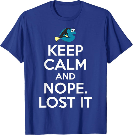 Disney Pixar Finding Dory Nope Lost It Graphic T-Shirt - T-Shirt | Royal