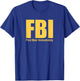 Funny FBI Find Beer Immediately T-Shirt - T-Shirt | Royal