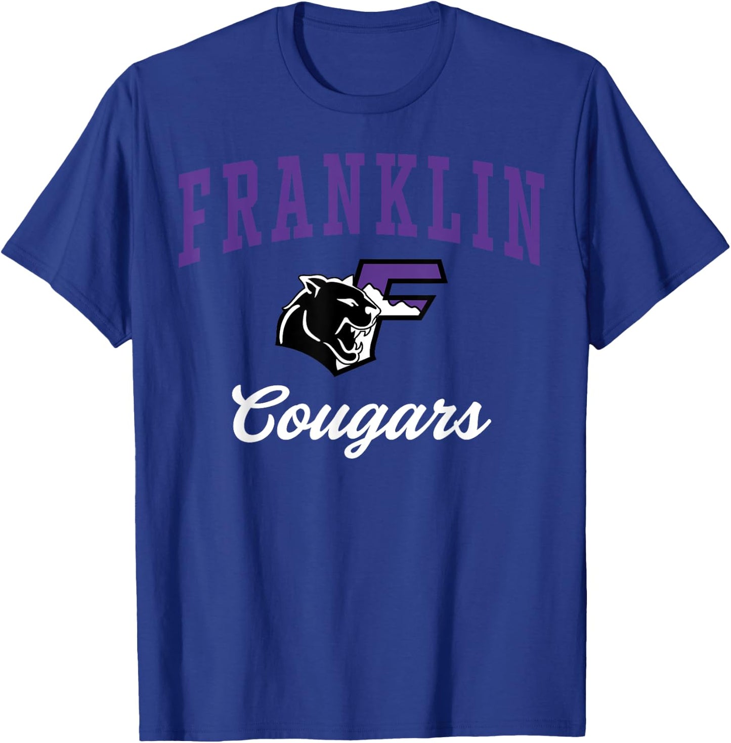 Franklin High School Cougars C3 T-Shirt - T-Shirt | Royal