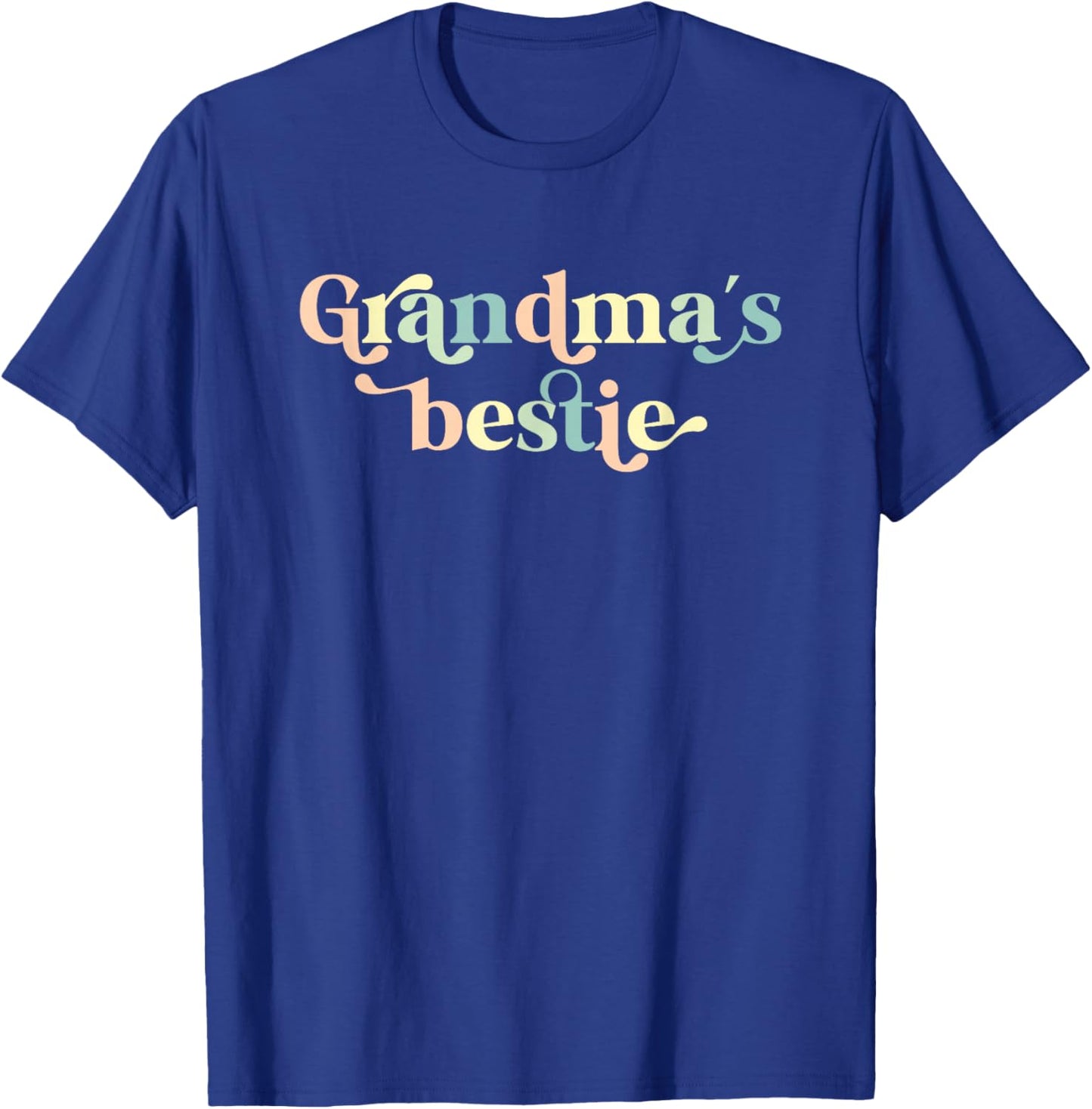 Grandma's Bestie From Grandma To Grandchild T-Shirt - T-Shirt | Royal