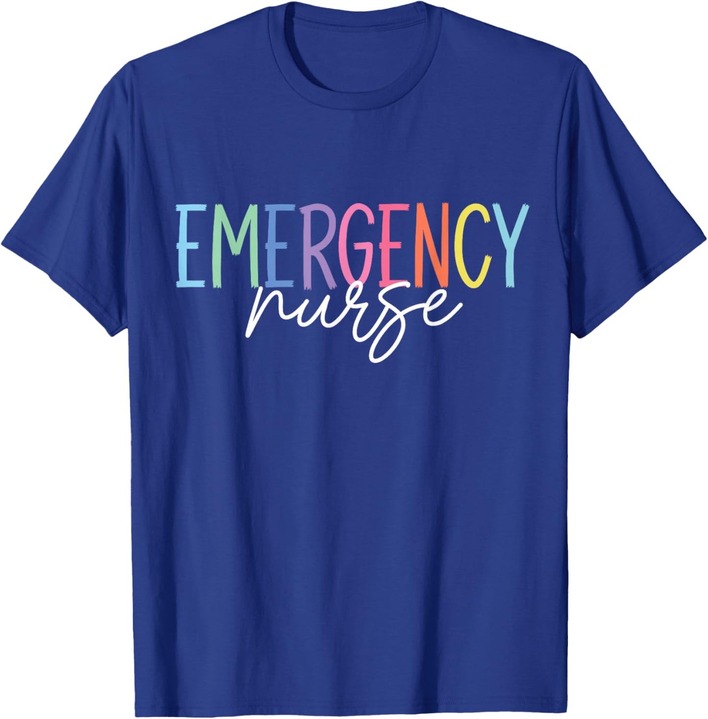 Nurse Emergency Department Emergency Nursing Room Healthcare T-Shirt - T-Shirt | Royal