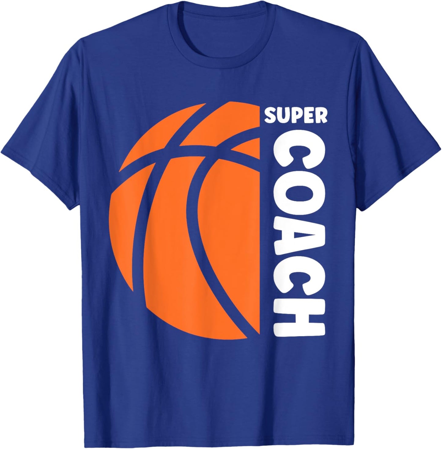 Super entraineur Basket-ball sport coach de basket T-Shirt - T-Shirt | Royal