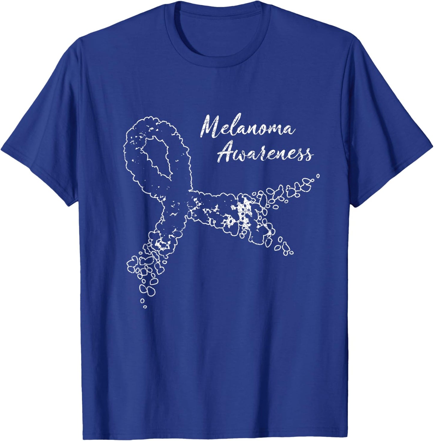 Melanoma Awareness Skin Cancer Awareness T-Shirt - T-Shirt | Royal