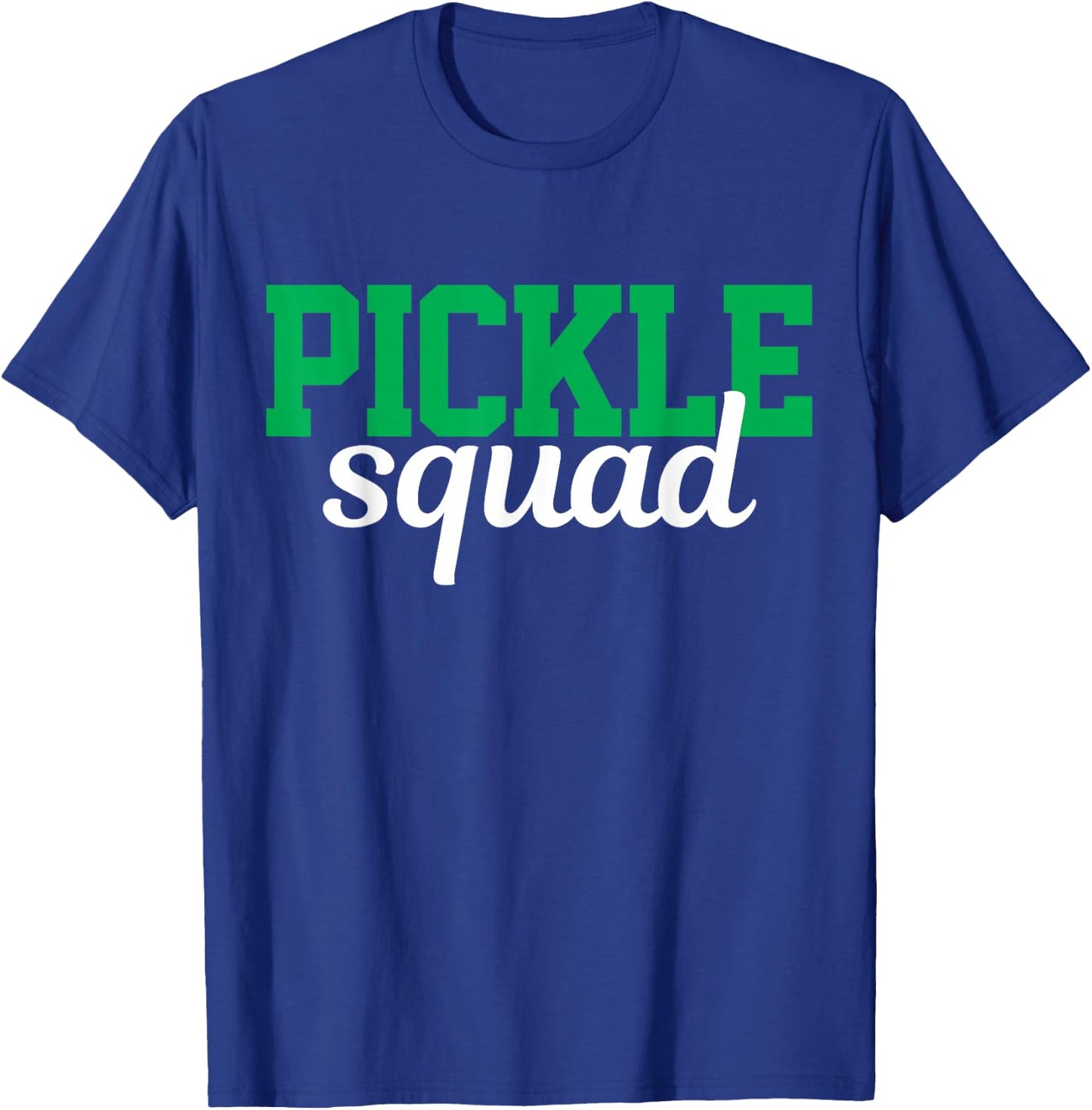 Pickle Squad Vegan Gift T-Shirt - T-Shirt | Royal