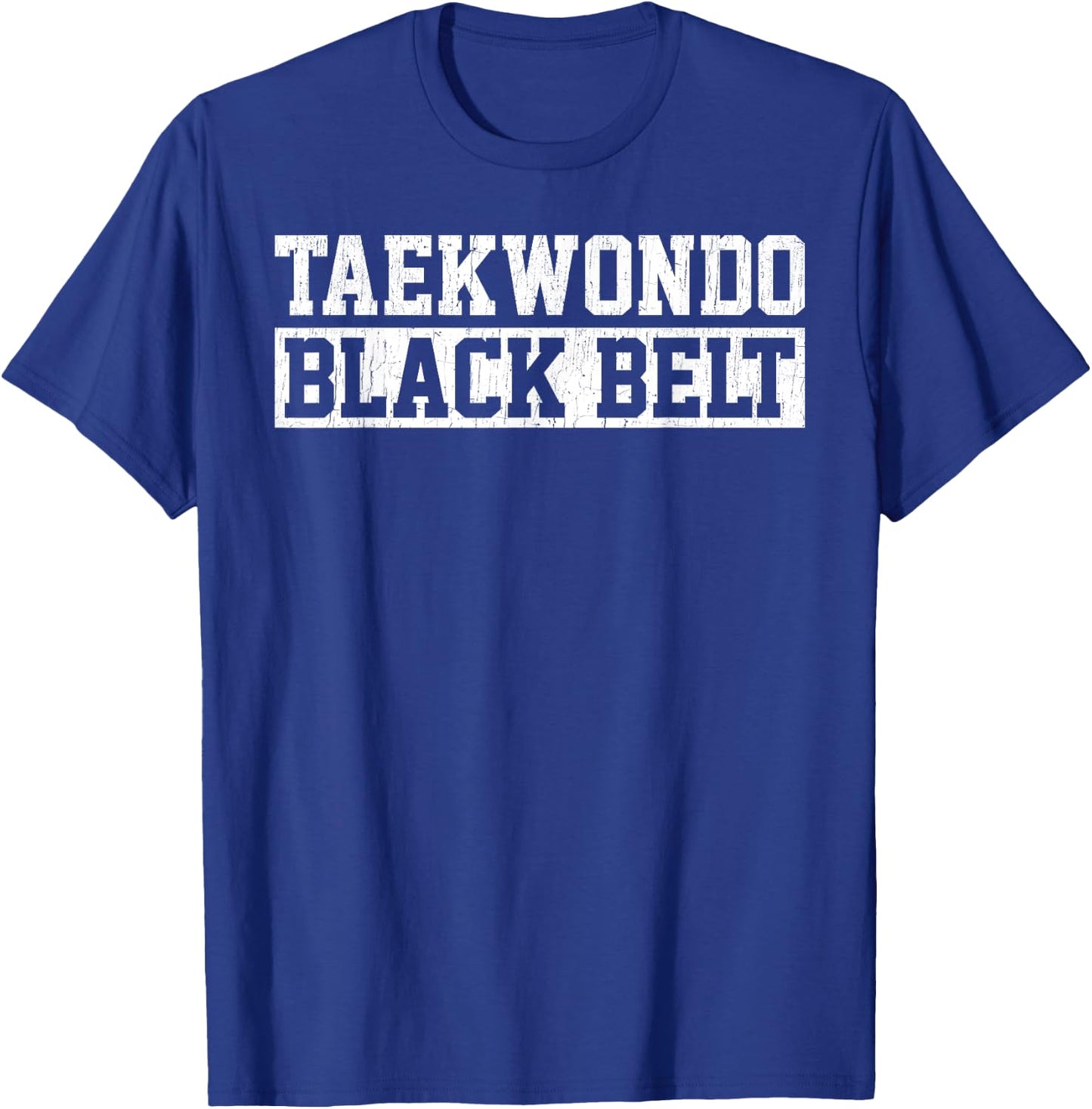 Congratulations Taekwondo Black Belt For Kids Girls & Boys T-Shirt - T-Shirt | Royal