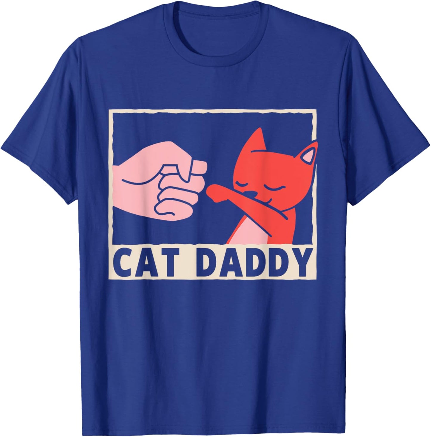 Cat Daddy Cat Dad Women Kids T-Shirt - T-Shirt | Royal