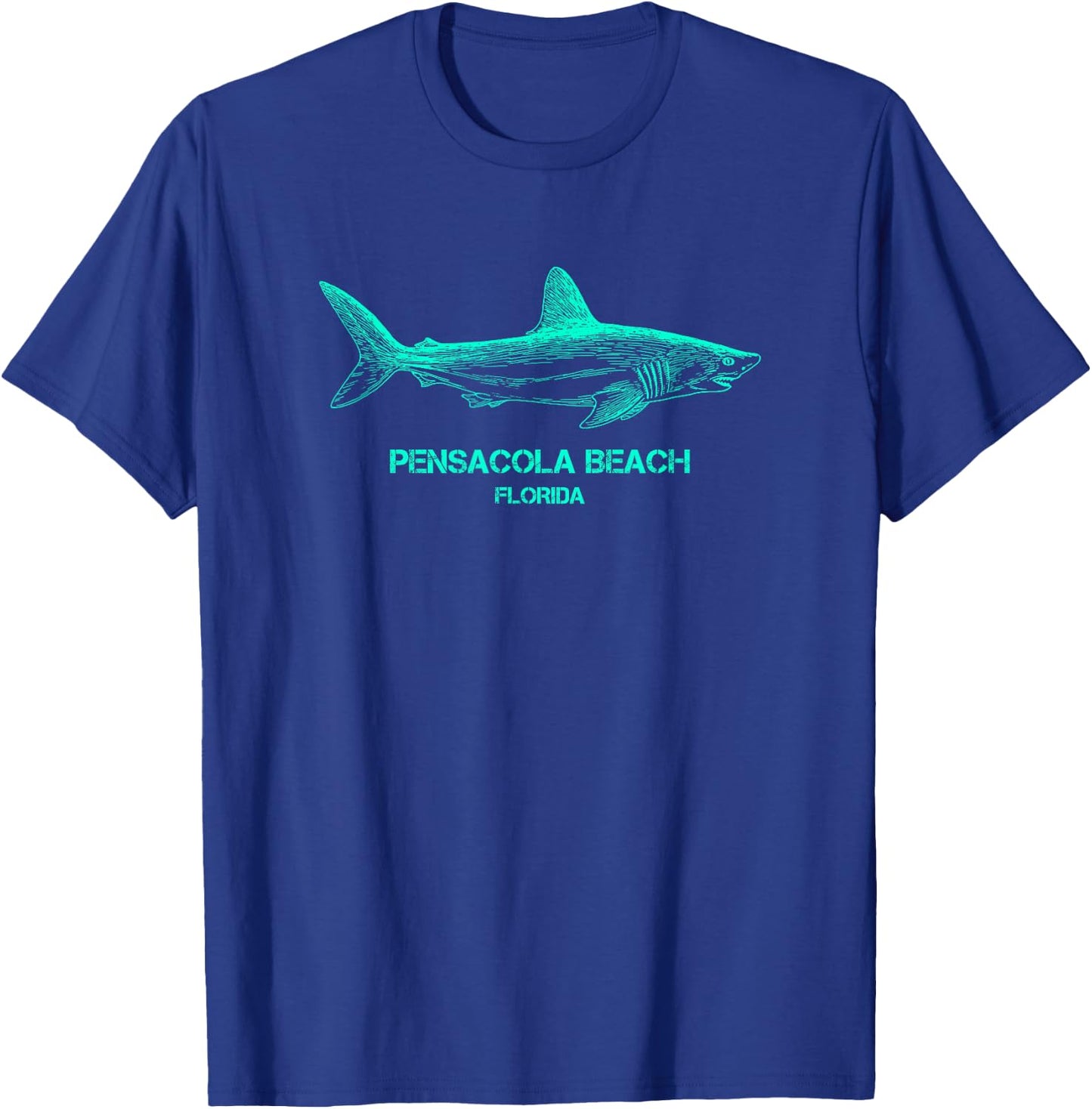 Pensacola Beach Florida T-Shirt - T-Shirt | Royal