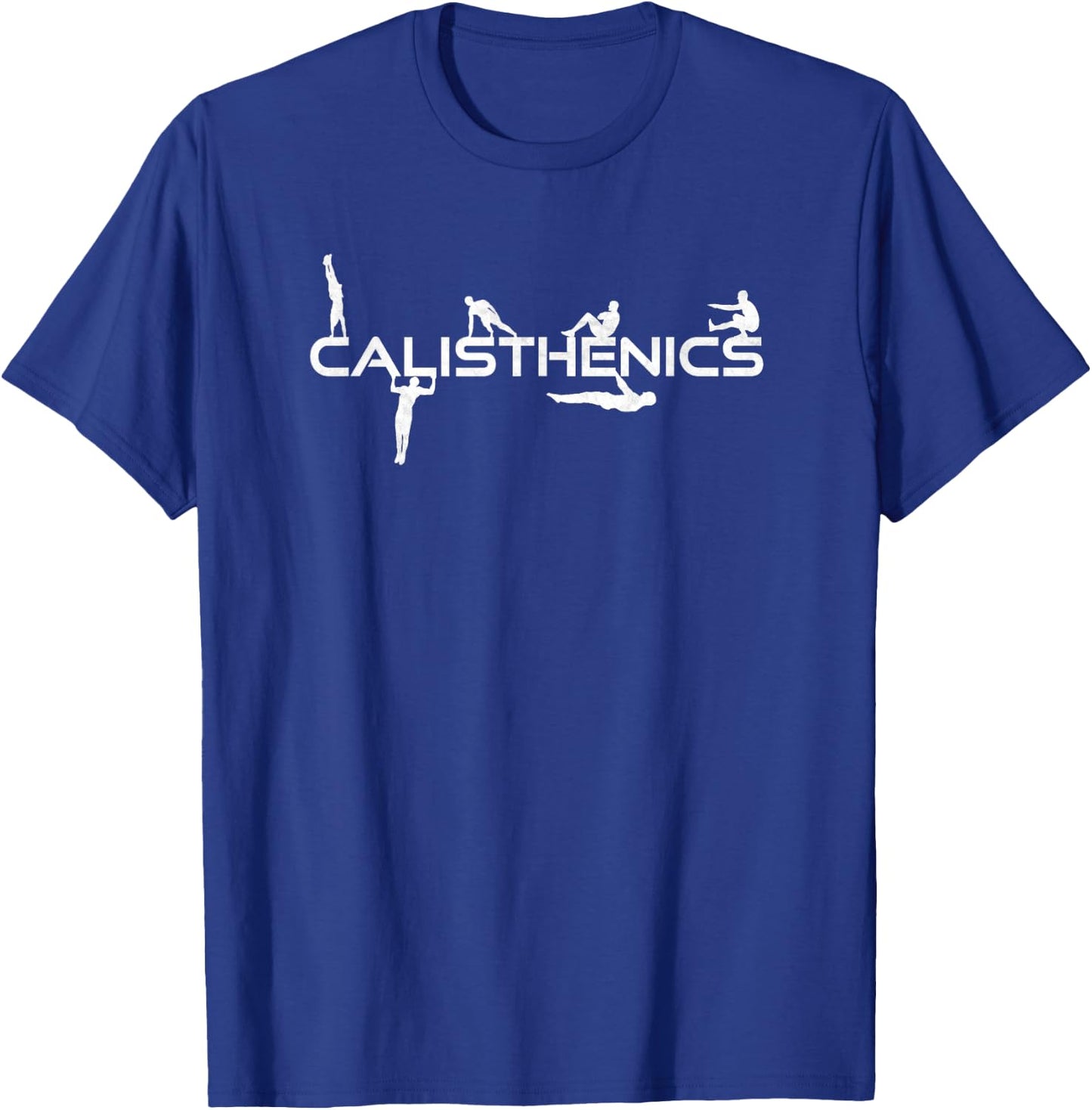 Calisthenics Bodyweight Exercises Street Workout T-Shirt - T-Shirt | Royal