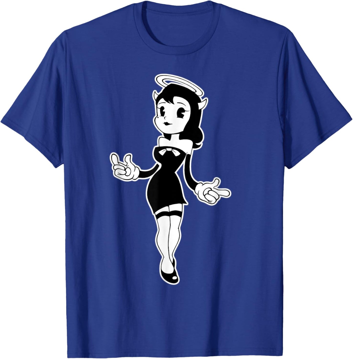 Alice Angel Gothic Angel Sent from Above Vintage Cartoon T-Shirt - T-Shirt | Royal