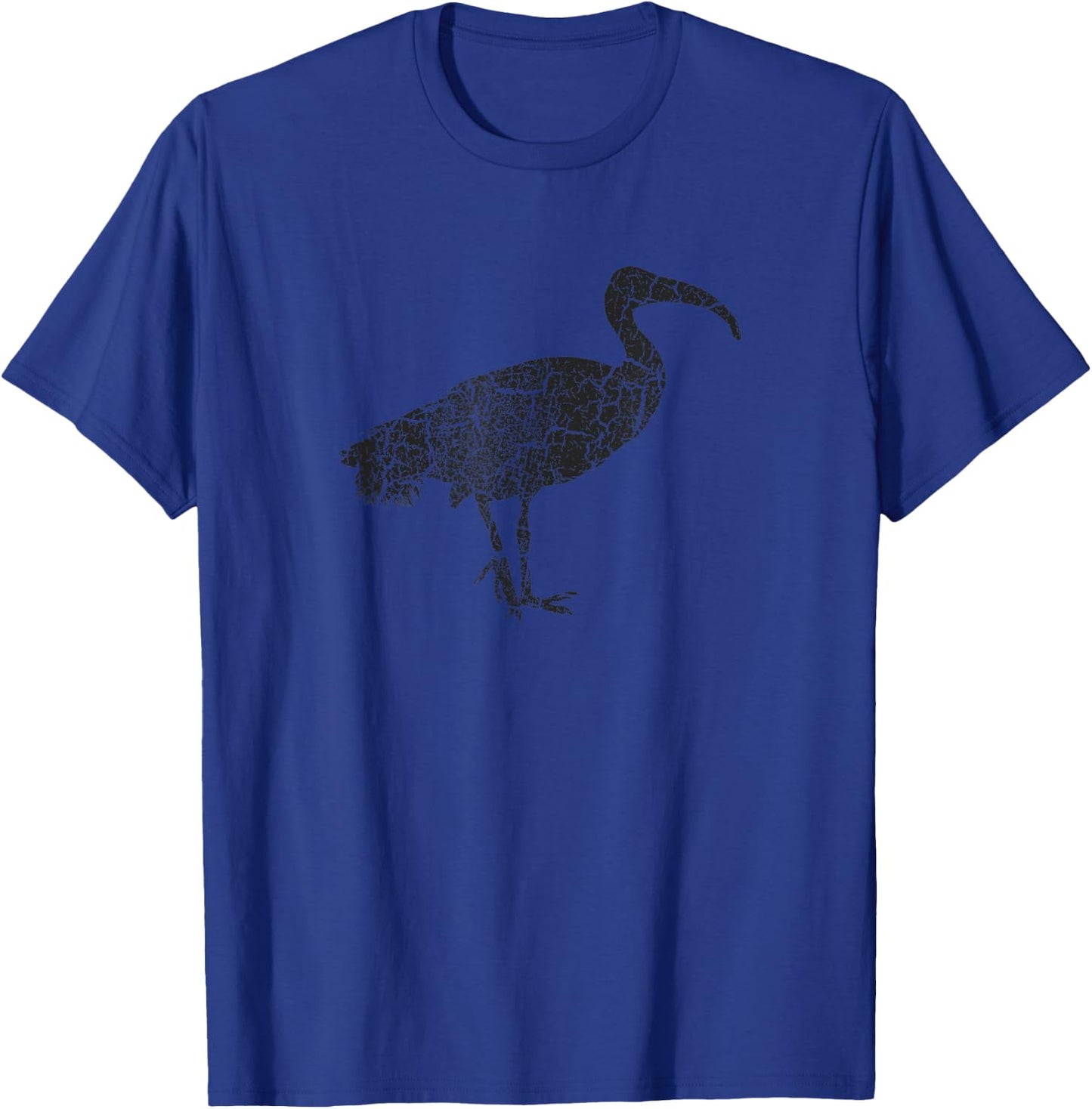 Ibis Distressed Print - Vintage Ibis T-Shirt - T-Shirt | Royal