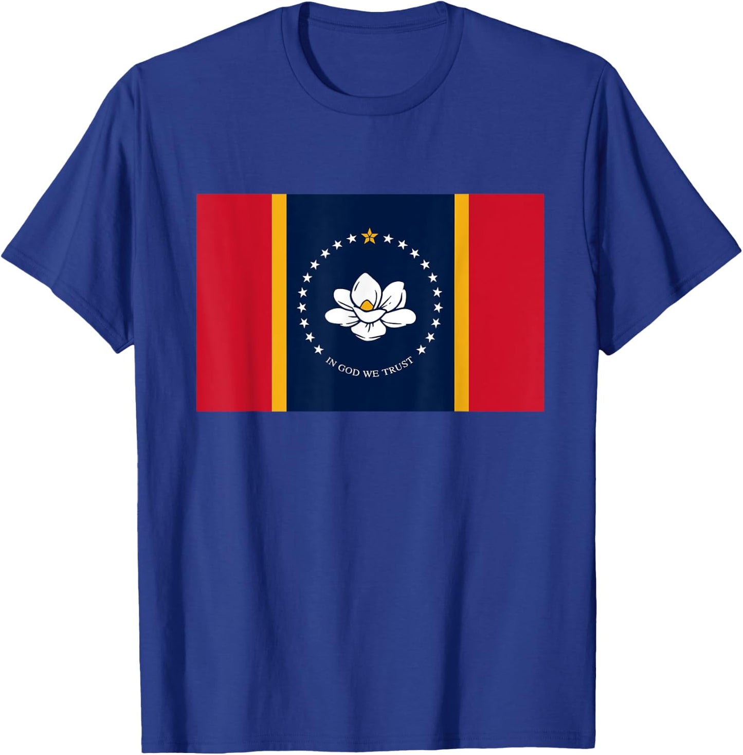 Mississippi New State Flag T-Shirt - T-Shirt | Royal