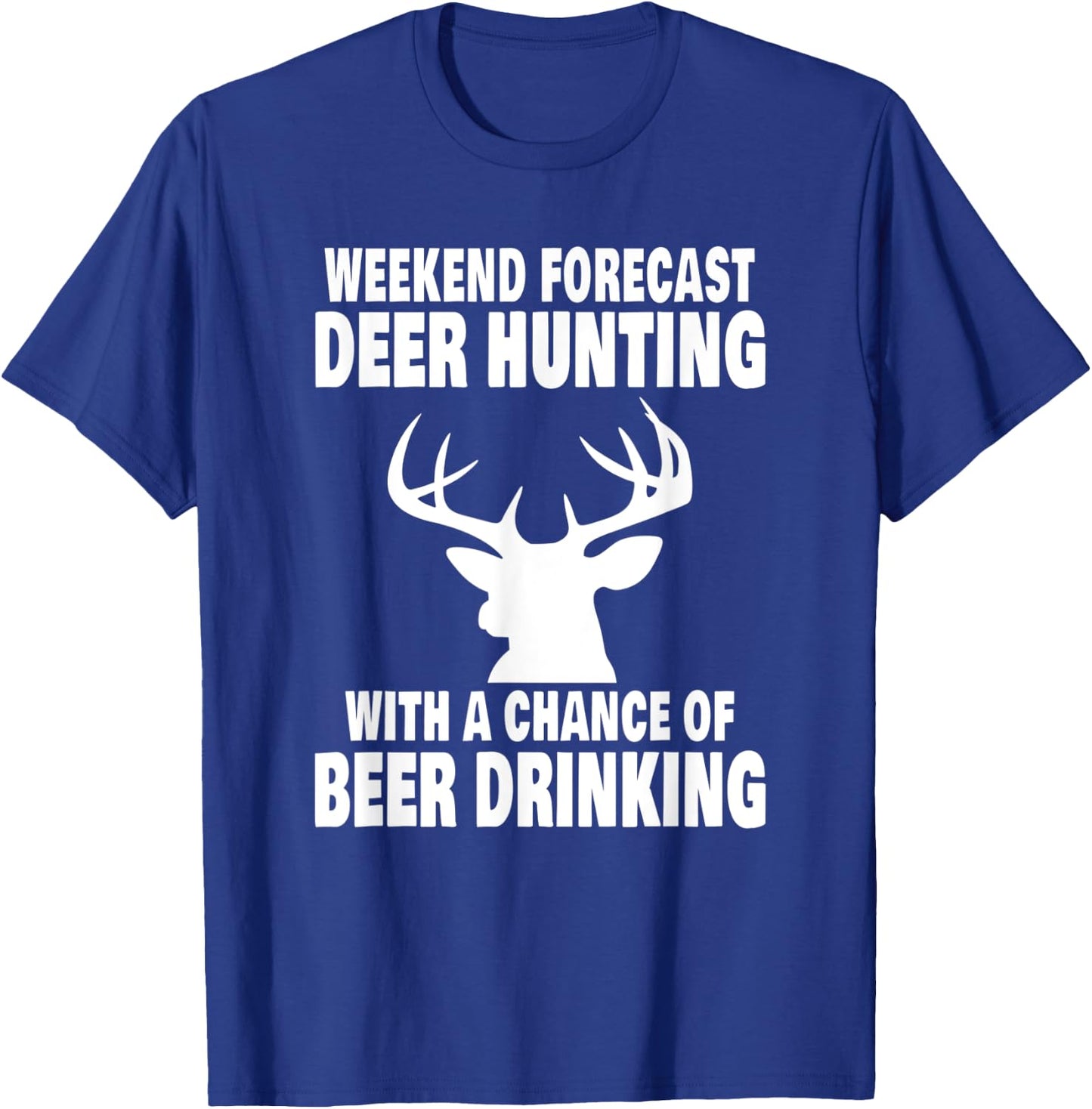 Funny Deer Hunting Camp T-Shirt - T-Shirt | Royal
