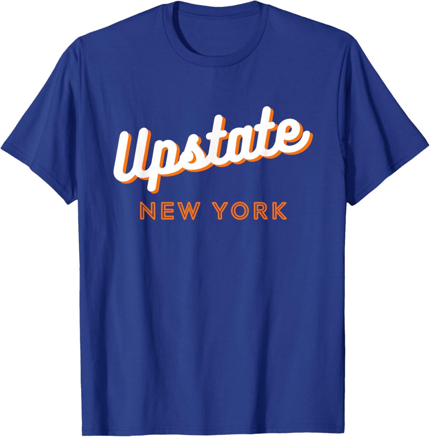 Upstate NY Love, I Love Upstate New York, NY State Hometown T-Shirt - T-Shirt | Royal