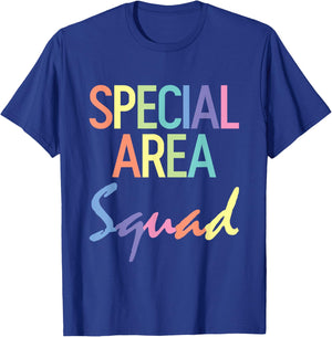 Special Area Squad SPED Teacher T-Shirt - T-Shirt | Royal