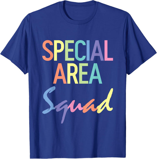 Special Area Squad SPED Teacher T-Shirt - T-Shirt | Royal