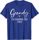 Grandy Like A Grandma Only Cooler Heart Mother's Day Grandy T-Shirt - T-Shirt | Royal