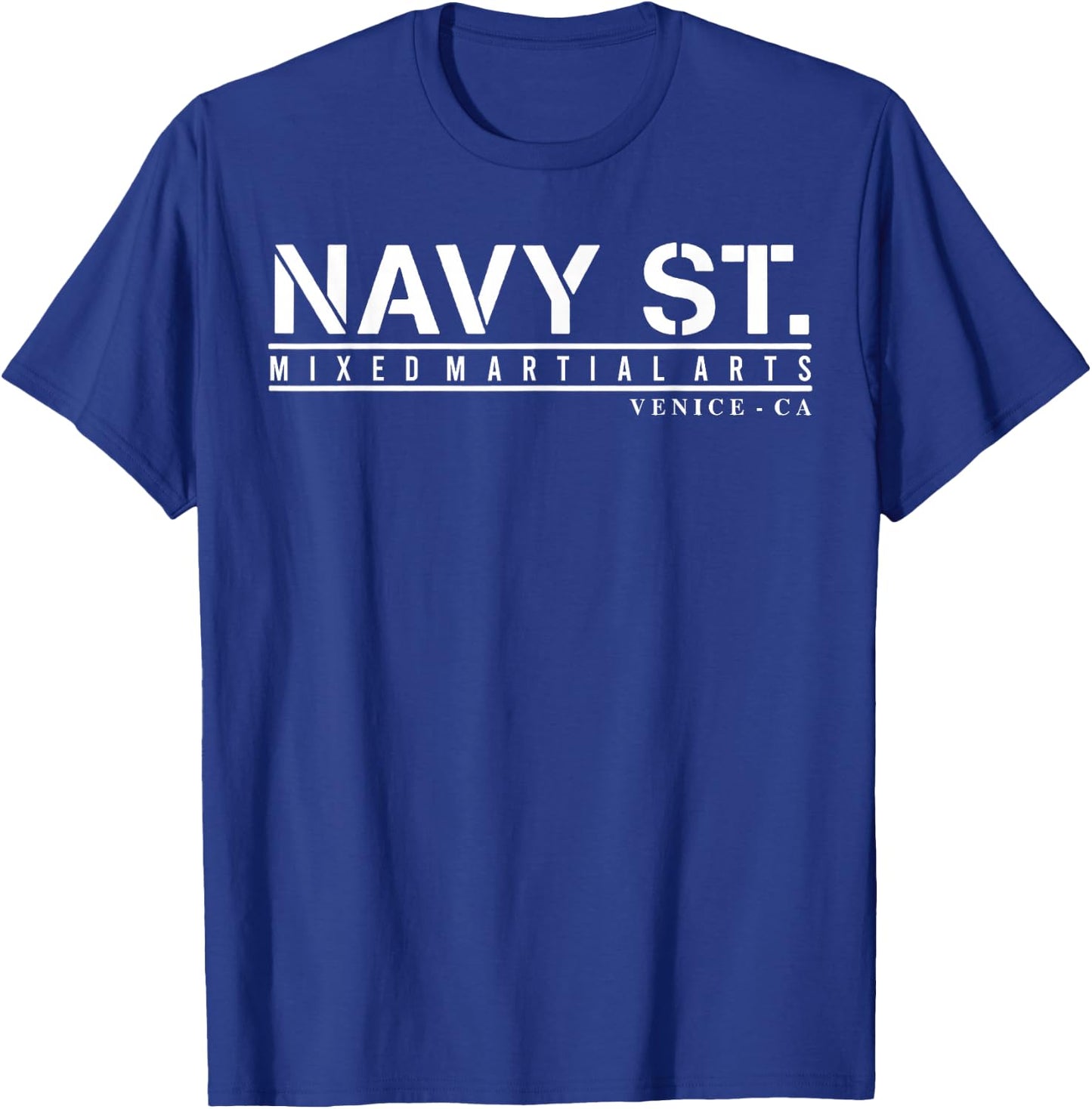 Navy Street MMA Mixed Martial Arts Official Fighting T-Shirt - T-Shirt | Royal