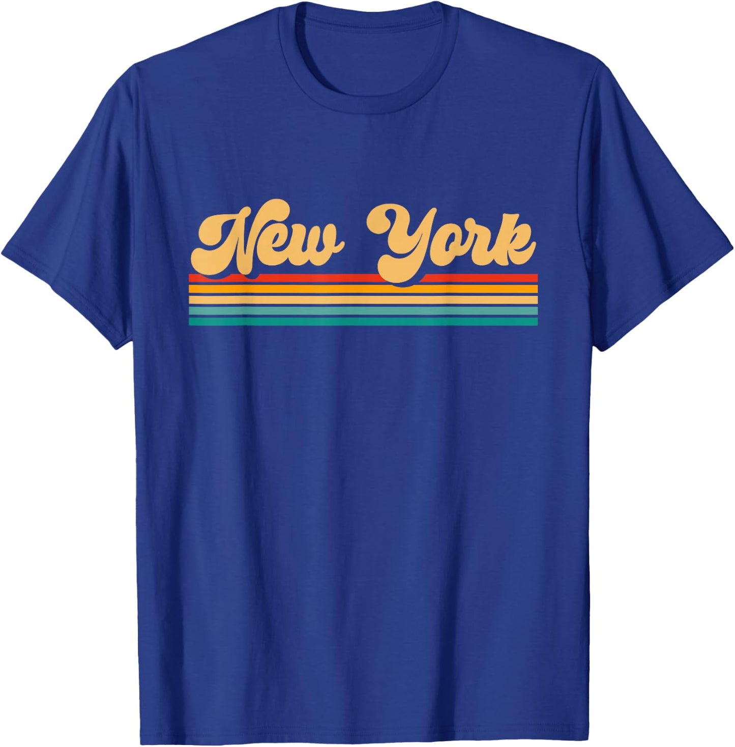 Retro New York T-Shirt - T-Shirt | Royal