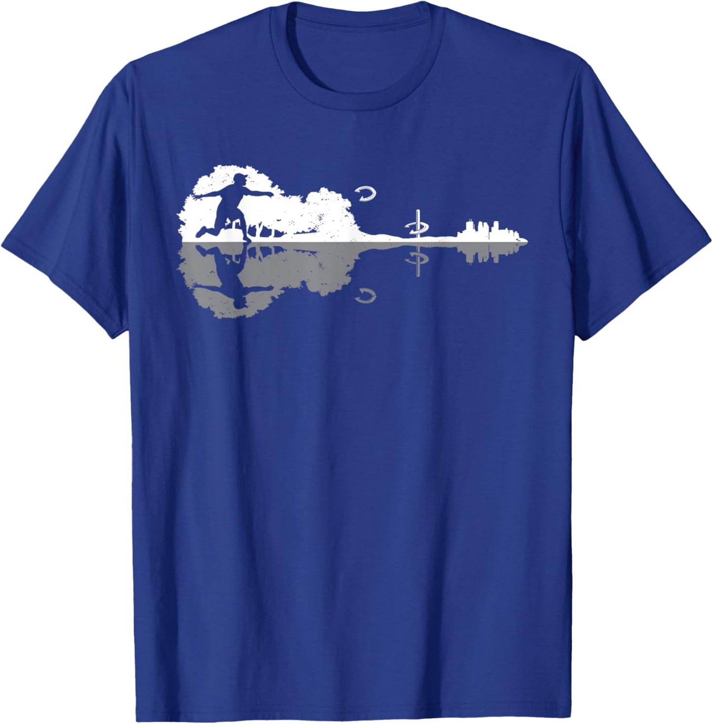 Horseshoe Pitching and Horseshoe Tossing T-Shirt - T-Shirt | Royal