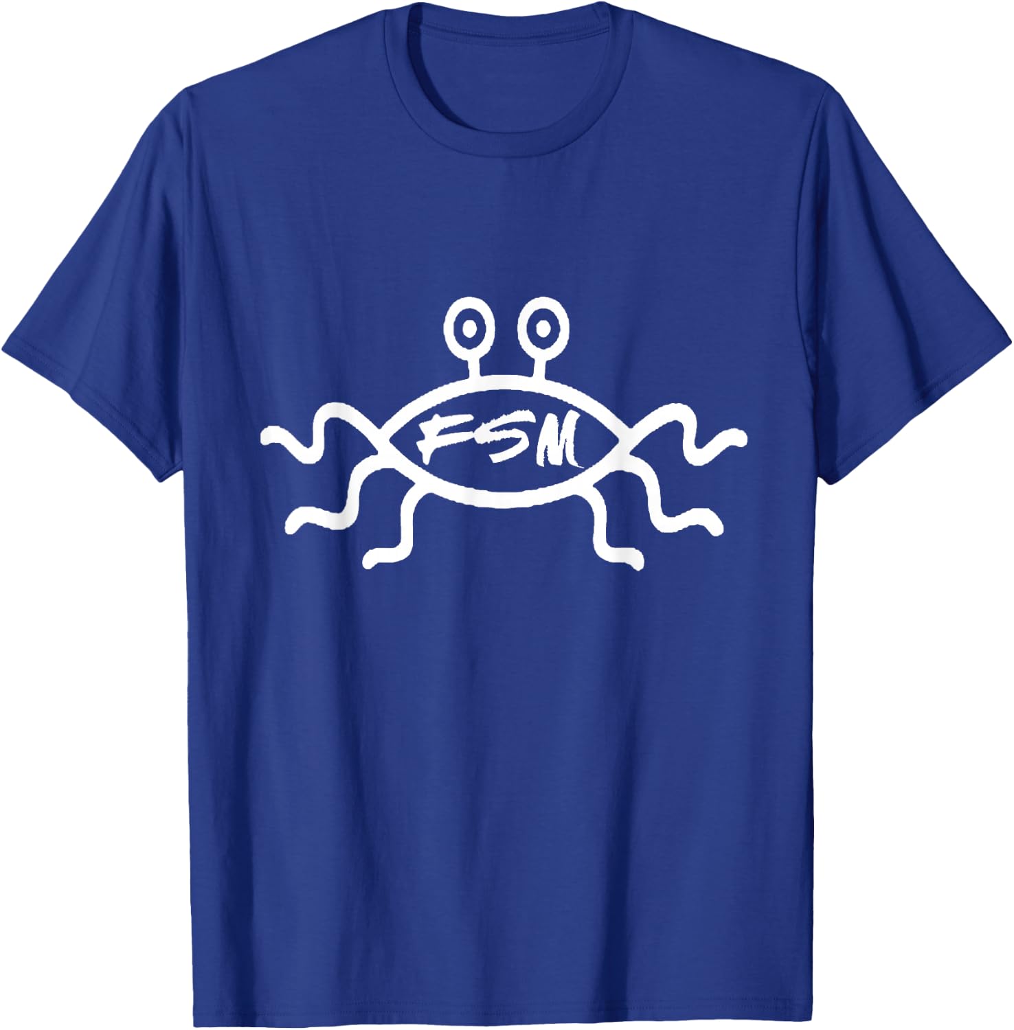 FSM Flying Spaghetti Monster Pastafari Atheist Religion T-Shirt - T-Shirt | Royal