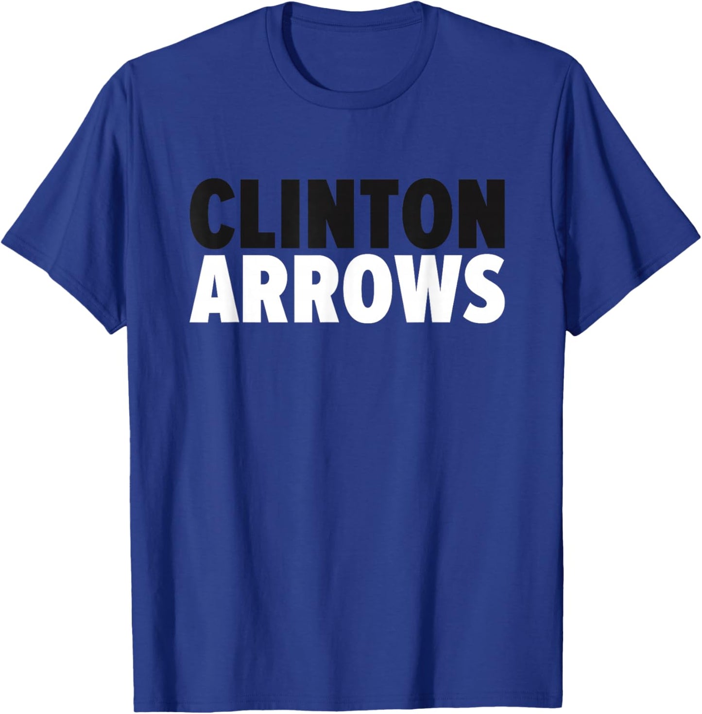Clinton Arrows Bold T-Shirt - T-Shirt | Royal