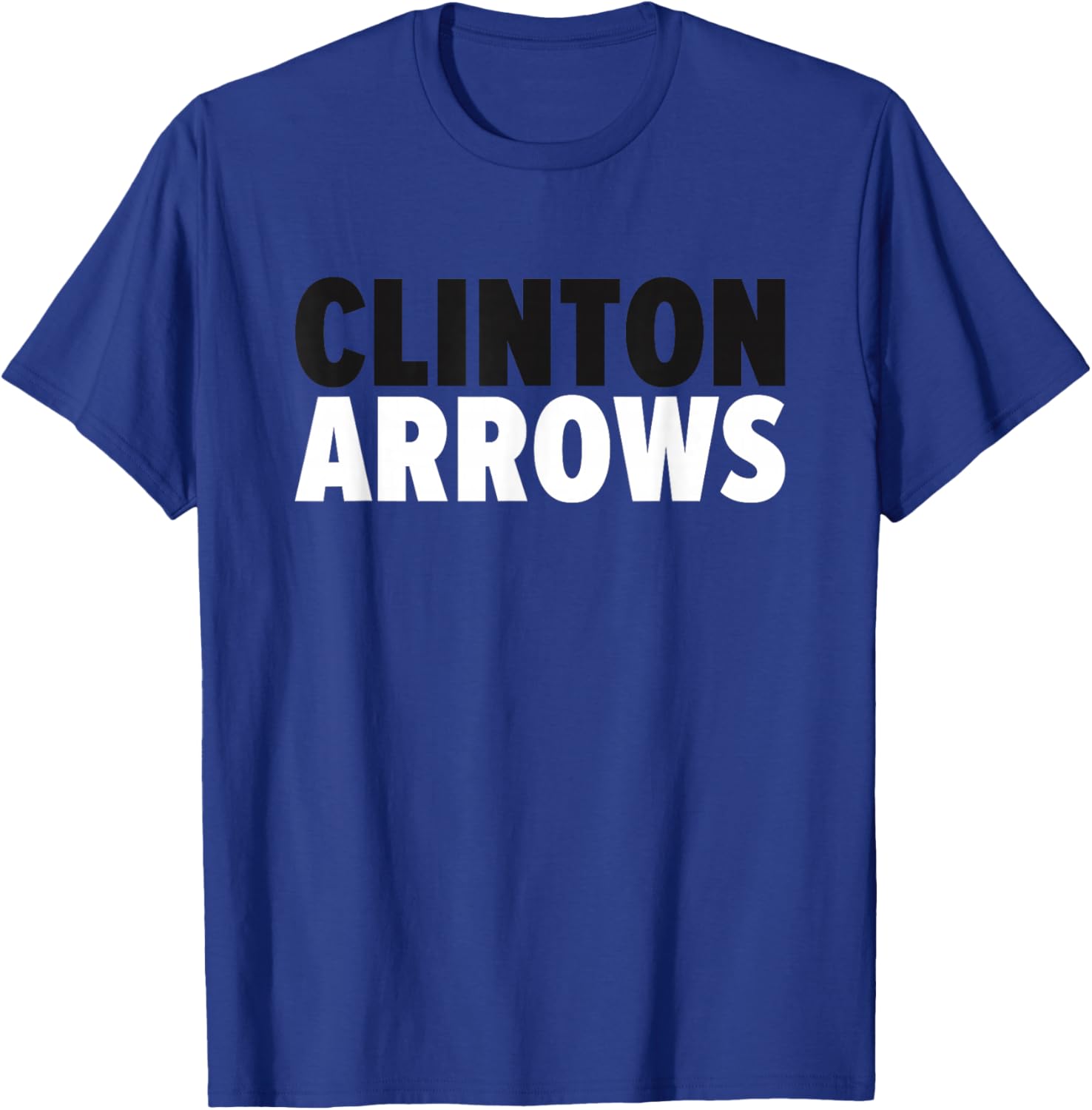 Clinton Arrows Bold T-Shirt - T-Shirt | Royal