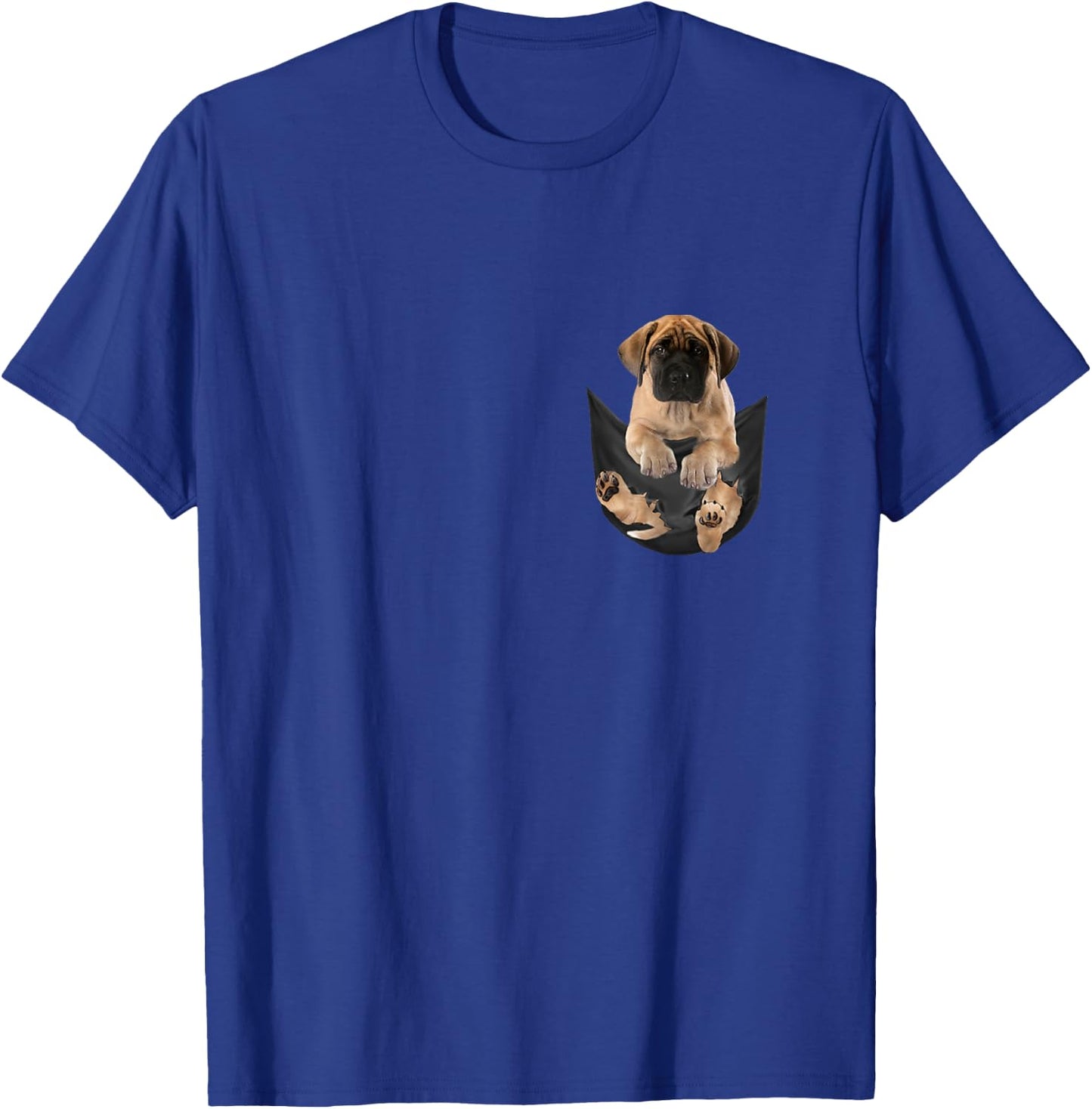 Dog Lovers Gifts Mastiff in Bag Women Girls Kids T-Shirt - T-Shirt | Royal
