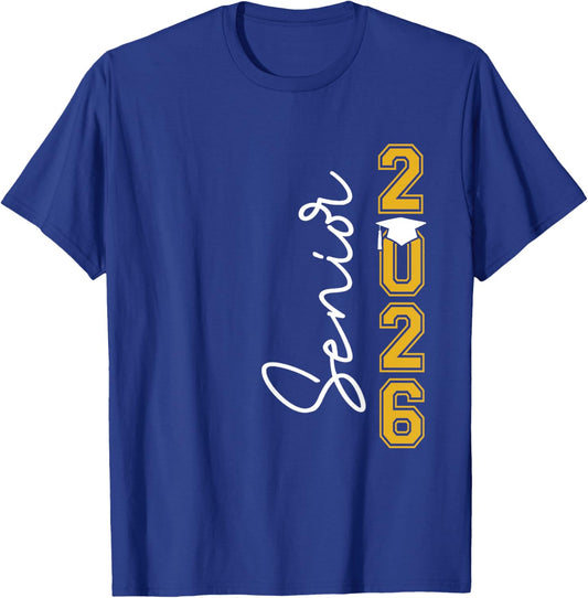 Senior 2026 Class of 2026 Seniors Graduation 2026 Senior 26 T-Shirt - T-Shirt | Royal