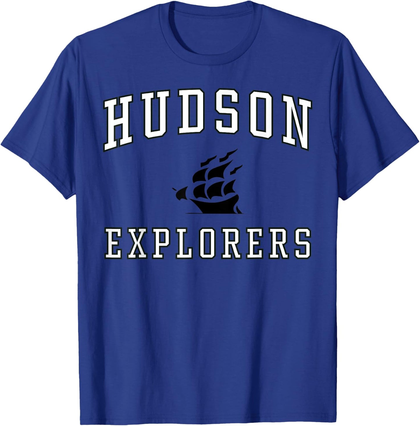 Hudson High School Explorers C1 T-Shirt - T-Shirt | Royal