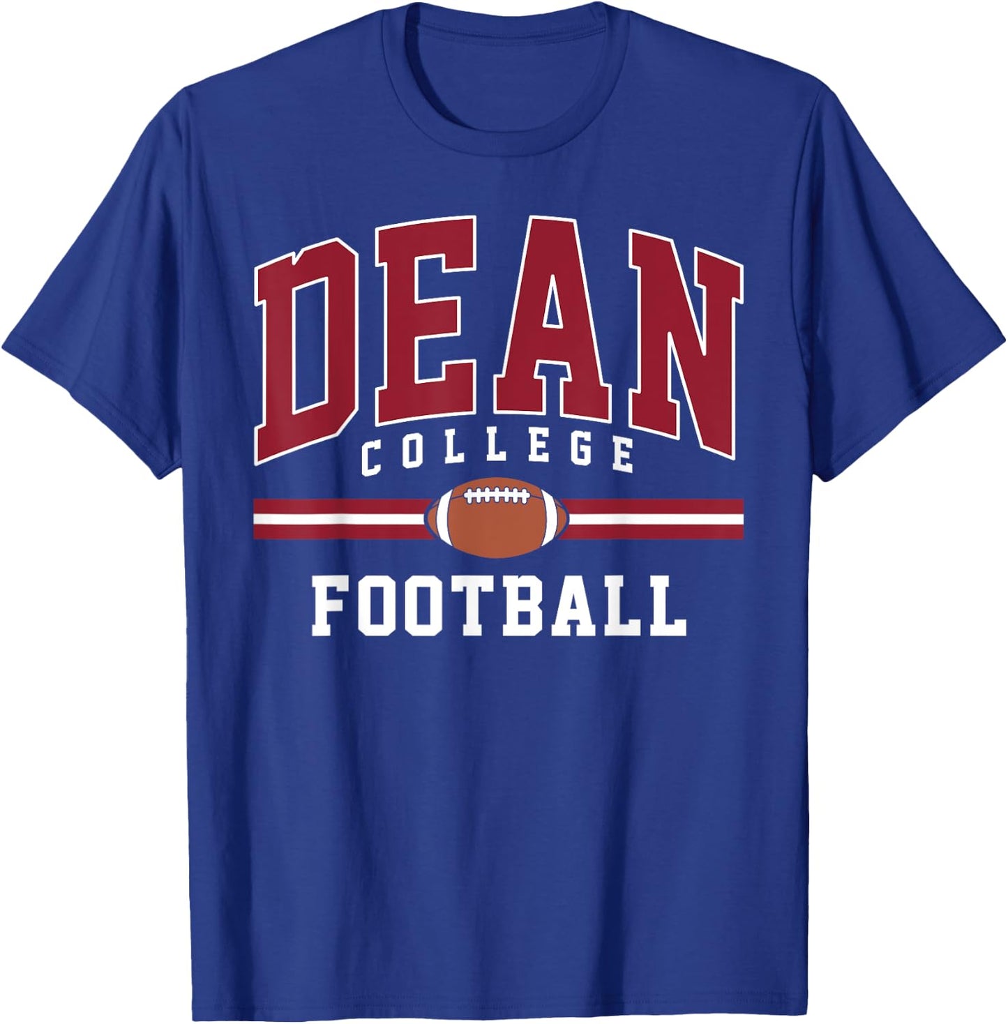 Dean College Football Arch Vintage Design Women T-Shirt - T-Shirt | Royal