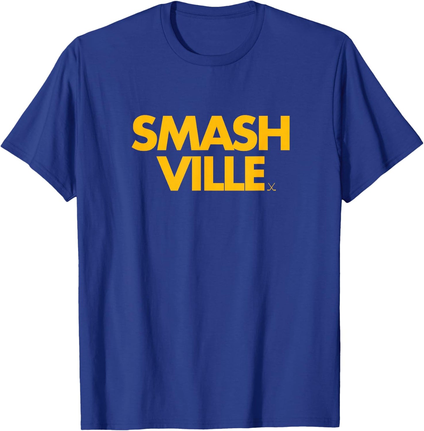 Smashville Gold Nashville Tennessee T-Shirt - T-Shirt | Royal