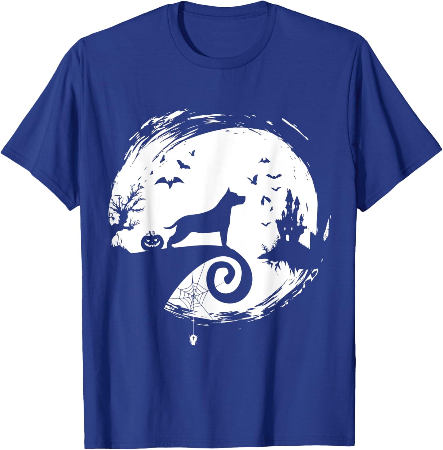 AMERICAN STAFFORDSHIRE TERRIER Halloween Costume T-Shirt - T-Shirt | Royal